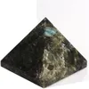 자연 crystalsgmestone Labradorite 피라미드 치유 석영 돌 손 폴리 쉬드 손으로 만든 룸 장식