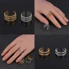 Snake ring punk steel women gothic boho Coin chain women's set open gold 2021 fashion jewelry s gift X0715