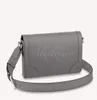 Mężczyźni nowe klapy Messenger Torby M30807 M30813 M30808 TAIGE Tepossed Skórzanie 3 Kolory Czarny beżowy szary Classic Tekscase Clutch Pur238l