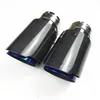 1pcs Akrapovic Carbon Pipe Multi In 54 57 60 63 66mm OUT 114mm Avgasrör AK CAR Tail Tips Muffler