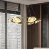Lampes suspendues 2021 produit tout cuivre salon lustre poste moderne minimaliste Art créatif chambre Net rouge éclairage