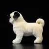 Original Pug Dog Yellow Soft Stuffed Plush Toys Cute Children Kids Gift Realistic Lifelike Animals Dolls Canis Lupus Familiaris Q05940057