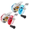 Drum Fishing Reel With Line Lure Ice Wheel Tackle Baitcasting Reels