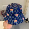 lyxdesigner Bucket Hat fisherman double side wear sommarresor väsentligt mode mångsidigt solskydd 3 färger för män och kvinnor bra trevligt