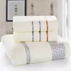 High quality 3pcs set cotton bath towel set jogo de toalhas de banho 1pc bath towel brand 2pcs face towels205B