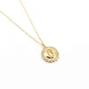 Luxe Accsori vrouwen religieuze sieraden gouden maagd Mary ketting heilige moeder hanger ketting