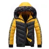 Man Thicken Parker Down Coats Wholesale Fashion Warm Splicing Windproof Hooded Puffer Jacket Designer Winter Bread Fur Collar Puff Jackets