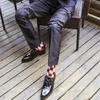 Männer Socken Klassische Männer Casual Business Hohe Qualität Glücklich Gekämmte Baumwolle Harajuku Mode Kleidung Für