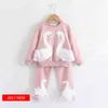 Bear Leader Girls Clothing Sets Spring Active Clothes Lace Children Cartoon Print Sweatshirts Pants Suit 3-7Y 211104