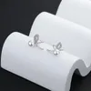 Stud Luckydays élégant Zircon papillon perle boucles d'oreilles pour les femmes mode bijoux coréens fête de mariage fille insolite boucle d'oreille