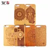 Capas de telefone de madeira de gravura personalizada para iphone 11 x xs max xr 8 tampa da tampa da capa de bambu de madeira cinzelada