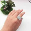 Real Solid 925 Sterling Silver Jewelry Vintage Buddha Six Words039 Mantra Rings For Women And Men Bijouterie Fine 2202099758984