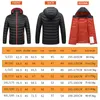 사냥 재킷 11 영역 가열 재킷 남성 여성 야외 USB 전기 난방 겨울 열 코트 의류 허리 코트 스포츠 하이킹