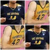 Nik1 NCAA College UC Irvine Anteaters Basketball Jersey 0 JC Butler 1 Devin Cole 2 Max Hazzard 3 Robert Cartwrigh Custom Stitched