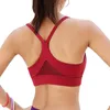 Bras Sanderala Sportswear Kobiety Sport Wstrząsy Biustonosz Biustonosz Joga Push Up Tops Powrót Zamknięcie Drut Bez Szwu Sportsbra