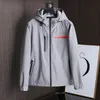 Fashion Mens Jacket Spring Autumn Outwear Windbreaker Hoodie Zipper Hooded Jackets Coat Outt Sport Asian Size Men's Design297b