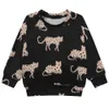 Kids T-shirt Spring Autumn Boys and Girls Printed Casual Sweater Cartoon Children Clothes Long-sleeved Pullover Top 210515