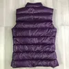 femmes doudoune vestes marque designer français sans manches dame gilet luxe broderie badge vêtements d'extérieur manteaux taille S/M/L/XL