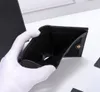 Portacarte piccolo Portafoglio portaoggetti Portafogli Portamonete con clip da lavoro Stile classico facile da mettere in tasca 1061 10-8-2280D