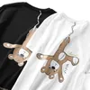 Cartoon Cute Print Casual T-shirts Kurzarm Baumwolle Tees Männliche Frische Tops