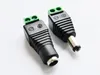 DC Male + Vrouw 5.5x2.5mm Power 12v 24V Jack Adapter Connector Mannelijke Plug Voor CCTV / 10 Pairs (20PCS)