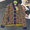 23ラグジュアリーブランド春と夏のウーマンのジャケット新しいファッション汎用性のあるGモヘアニットカーディガンダブルジャケットレディースセータールーズトップソーシャルファッションセーター