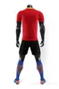 Maglia Calcio Kit Calcio Colore Blu Bianco Nero Rosso 258562235