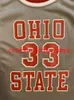 Erkek Kadın Gençlik Şampiyonu Ohio State Buckeyes Charles Macon Basketbol Jersey Nakış Herhangi Bir Ad Numarası Ekle