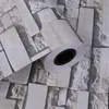 Wallpapers Retro Brick Wallpaper Autoadesivo Impermeabile Soggiorno Abbigliamento Ristorante Autoadesivo da parete Facciata Papel de Parede Paper 3D