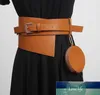 Kvinnors Runway Mode PU Läderväska Cummerbunds Kvinnlig Klänning Korsetter Midja Bälten Decoration Wide Belt R3430 Fabrikspris Expert Design Kvalitet Lagen stil