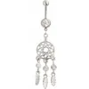 YYJFF D0432 Dream Catcher navelpiercing mix kleuren