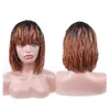 Wigs Wholesale Short Braided Wig Synthetic Bob Wigs for Women with Bangs Box Braid Braiding Hair Gradient Cosplay Daily Use