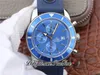 OMF SUPEROCEAN HERITAGE II A7750 Автоматический хронограф мужские часы A1331316 46 мм синий циферблат маркеры резины с отверстиями Super Edition часов ETA PureTime 08
