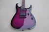 Purple electric guitar with EMG Pickups,Rosewood Fretboard,offering customized services