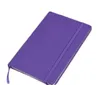 Klassieke Notebook Hardcover Notebook A5 Costom Design College Reged PU-leer met Pocket Elastische sluiting Banded 13.8 * 20.7