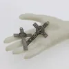 20pcs katolicyzm Benedict Medal Charms Crucifix Ręcznie robione antyczne srebrne/złote/czarne wisiorki Odkrycia biżuterii Komponenty L17835083778