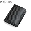 men wallet leather trifold