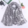 Impresso Algodão Caju Scarf Shawls Mulheres Hijab Lenços Moda Muçulmana Popular Headscarf Macio Ombre Longo Pashmina