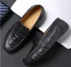 Men Loafers Shoes Fashion Comfy Classic Boat Mens High Quality Leather Driving Footwear Design Shoe