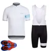 Lato Rapha Team Męskie Krótki Rękaw Jervey Koszulki BIB Szorty Zestaw Wyścigi Stroje rowerowe Outdoor Sports Uniform Ropa Ciclismo S21040609