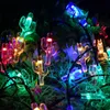 Strings Garden Fairy Lights LED Cactus String Solar Powered Garland Outdoor Waterproof Twinkle Christmas Holiday Decoration