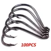 Рыбачные крючки Mustad 10881 Джигирование с высокой углеродной сталью глубоко океанская джиг с большими колючками с круглыми кальмарами для кальмара.