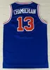 2 Moses Malone 6 Julius Erving Jersey Blue Red White 32 Julius Erving 13 Wilt Chamberlain Stitched