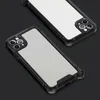 Carbon Fiber Armor Clear Military phone Cases Shockproof Acrylic Hard PC TPU Cover For iPhone 13 12 11 Pro Max XR XS X 8 Plus Samsung S20 FE S21 Ultra A21S A10S A20S A51 A71