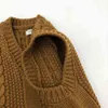 Milancel outono crianças suéteres meninos colete vintage meninas malha pullover 211203