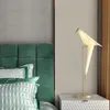 Europese Design Vogel Papieren Vloerlamp Postmoderne Slaapkamer Nachtkastje Woonkamer Bank Verticale Tafellampen199a