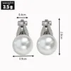 S2246 Fashion Jewelry Faux Pearl Ear Clip Earcuff Earring Simple Earclip Earrings