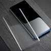 Samsung için UV Temperli Cam Ekran Koruyucu Not 10 Pro S20 Ultra S10 Plus S9 3D Tam Sıvı Glue9797994