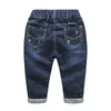 Bébés garçons filles trous cassés jeans déchirés printemps automne automne pantalons en denim pour enfants pantalons pour enfants taille de détail 2 3 4 5 6 ans G1220