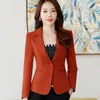 Naviu High-Quality Blazer Straight and Smooth Jacket Office Lady Style Coat Business Formal Wear Candy Color Heavy Tops 211006